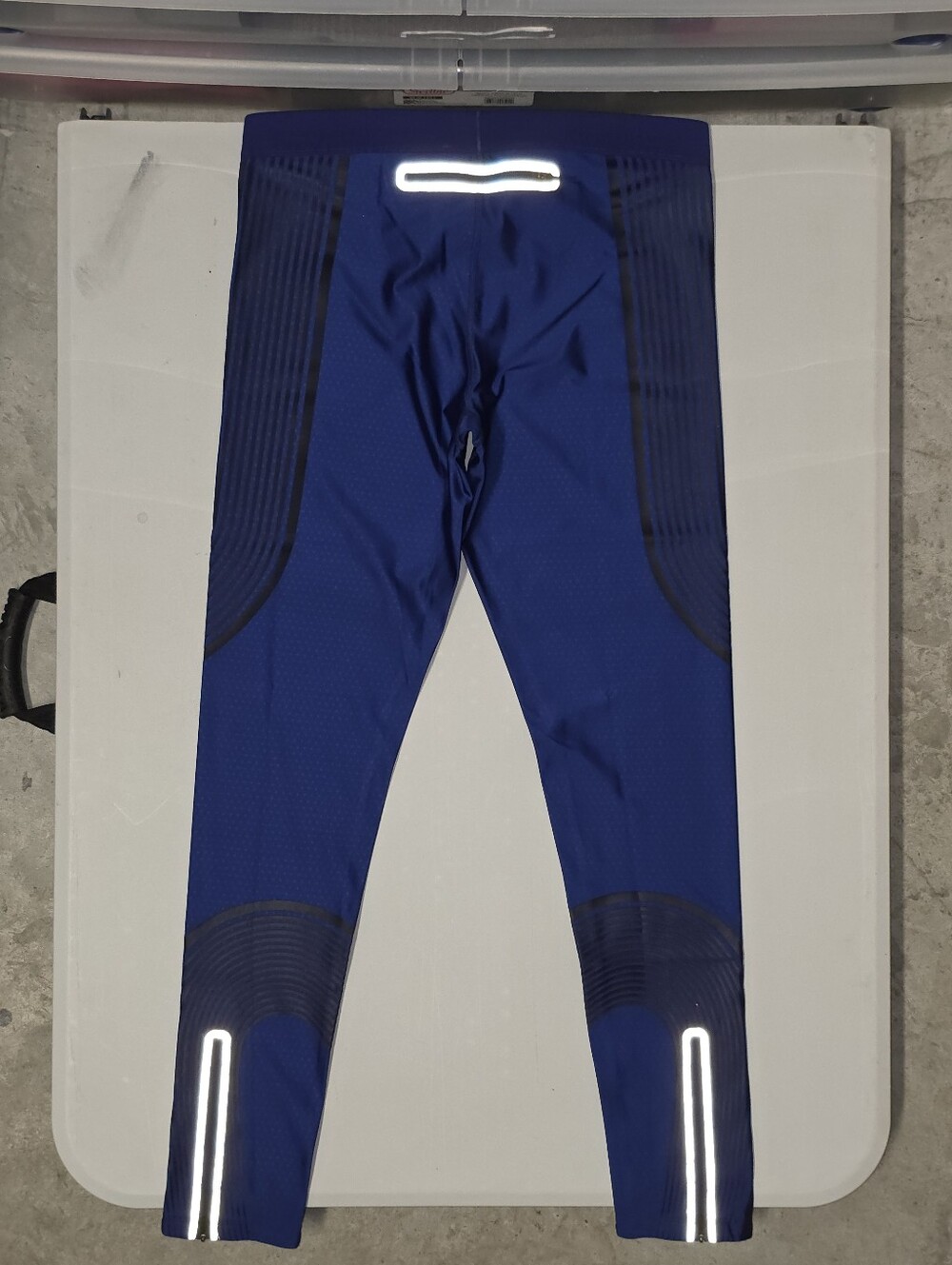 NIKE POWER FLASH RUNNING TIGHTS **RARE** SZ L - Picture 2 of 11